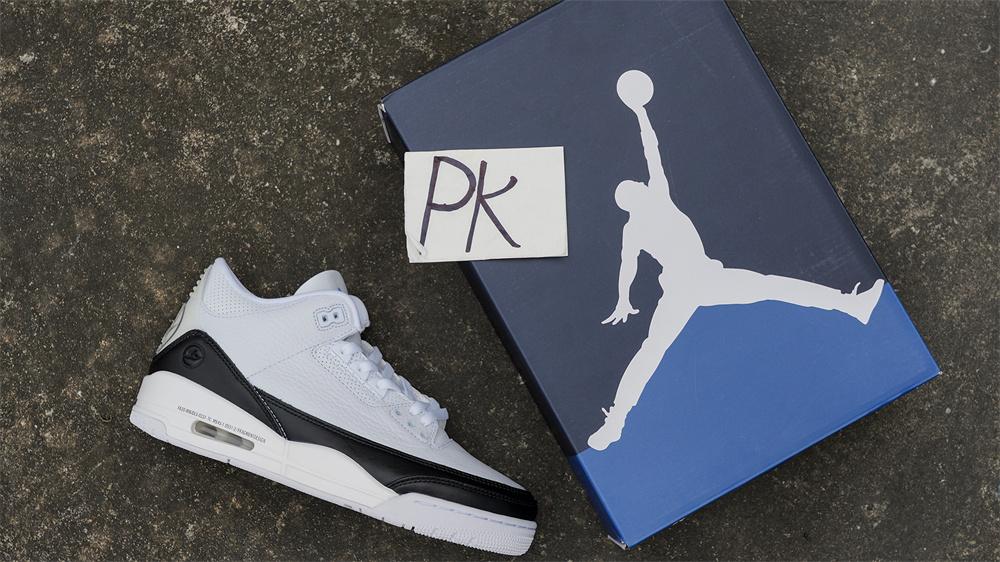 PK GOD Jordan 3 Retro Fragment RETAIL MATERIALS READY TO SHIP